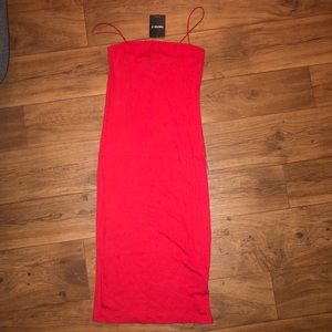 NWT Ribbed Red Dess